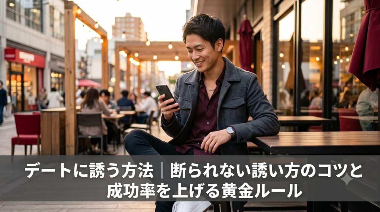 デートに誘う方法｜断られない誘い方のコツと成功率を上げる黄金ルール