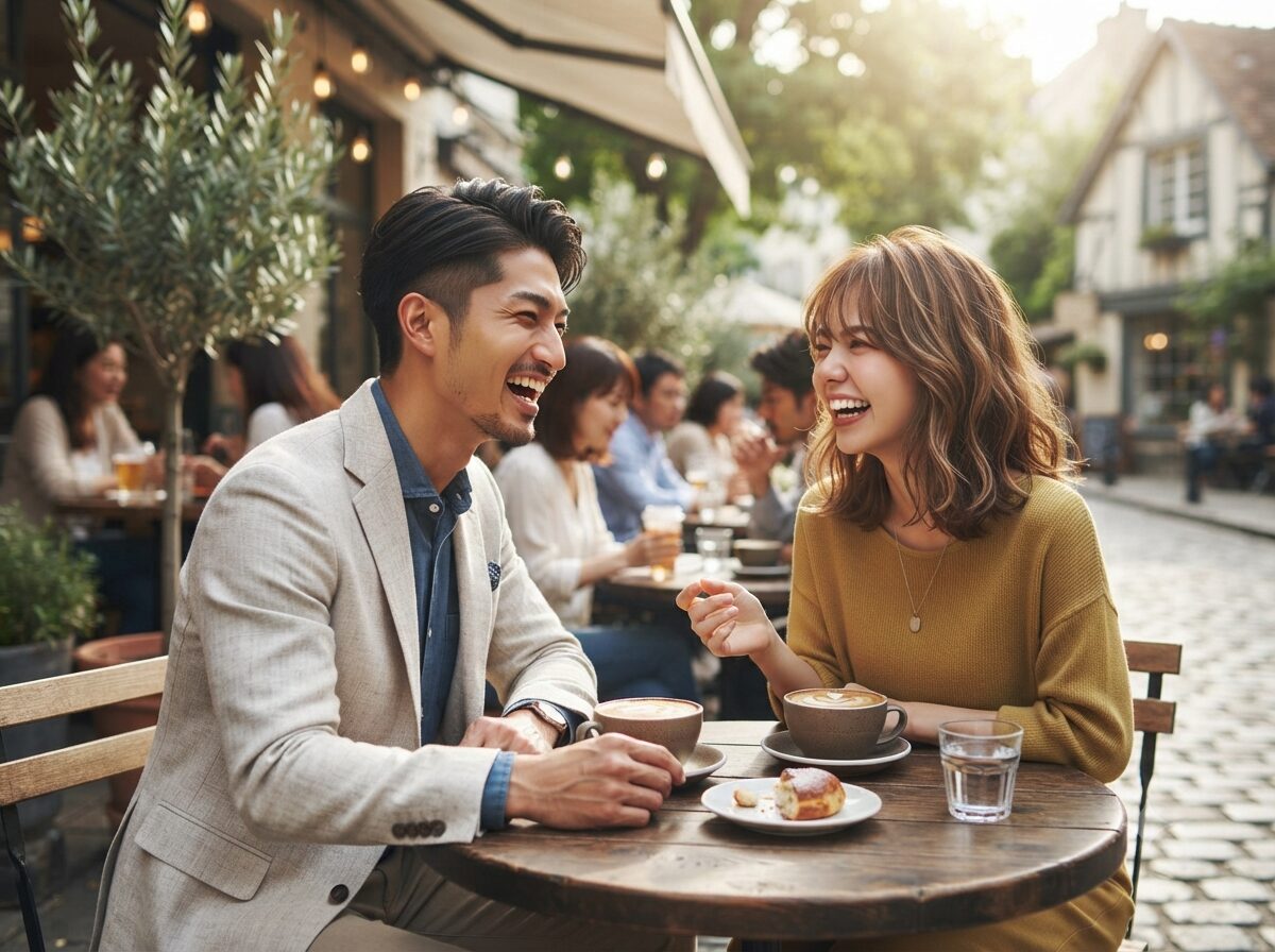 盛り上がる会話シーンのイメージ